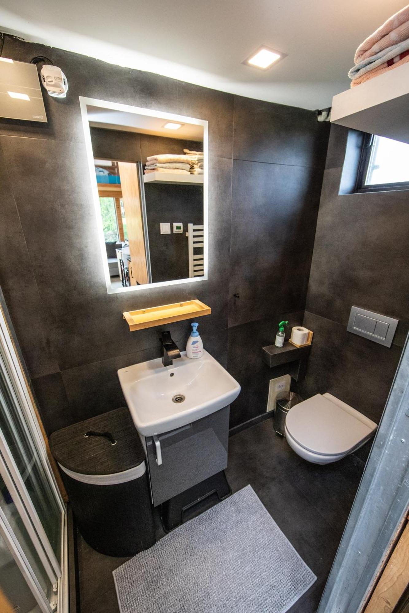Tiny House - Chatka V Rezi U Prahy Husinec  Exteriör bild