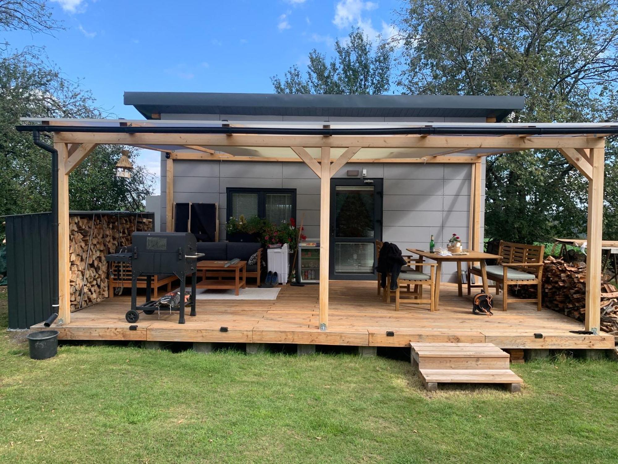 Tiny House - Chatka V Rezi U Prahy Husinec  Exteriör bild